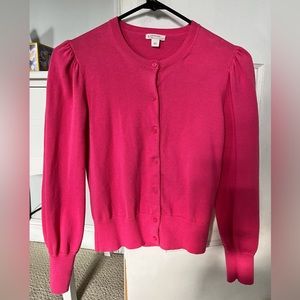 Crewcuts pink cardigan size girl XL